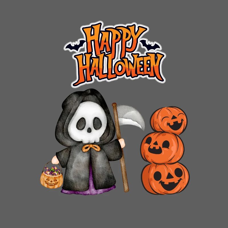 Joyeux Halloween Grim Reaper