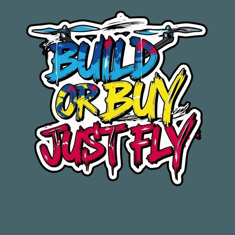 Baue oder kaufe Just Fly Drone Tee