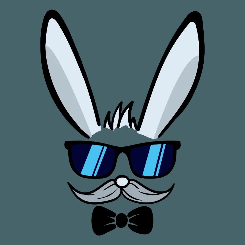 He | Easter Face Easter Bunnies Happy Easter