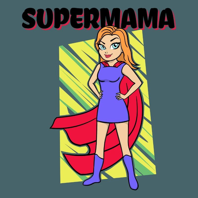Supermama Beste Mutter Muttertag Statement Mama