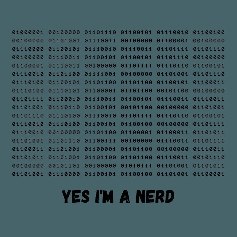 Ich bin ein Nerd