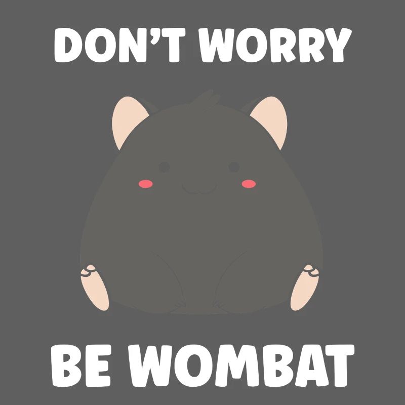 Wombat Peaceful Pattern Joy