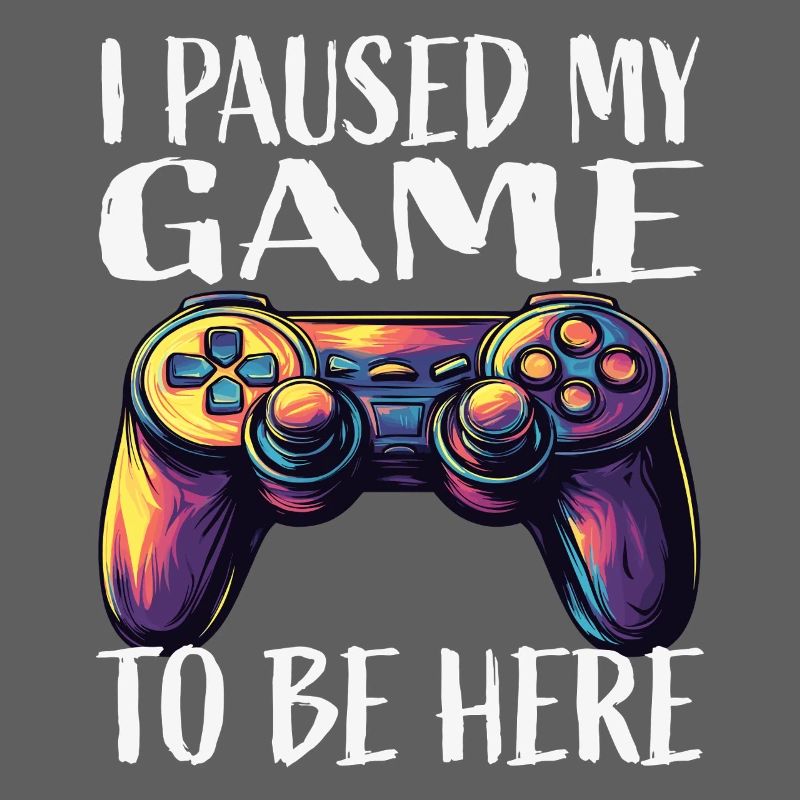 Spiel Pause Neon Controller