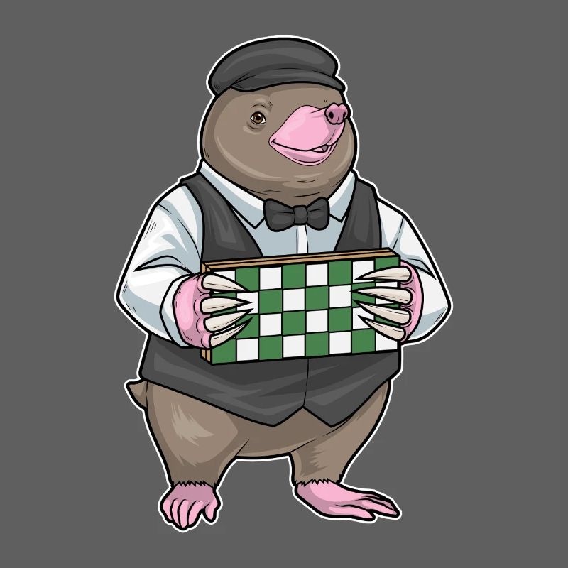 Mole Chessboard Chess Board Game