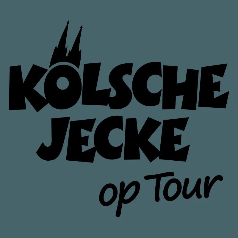 Kölsche Jecke op Tour Köln mit Kölner Dom