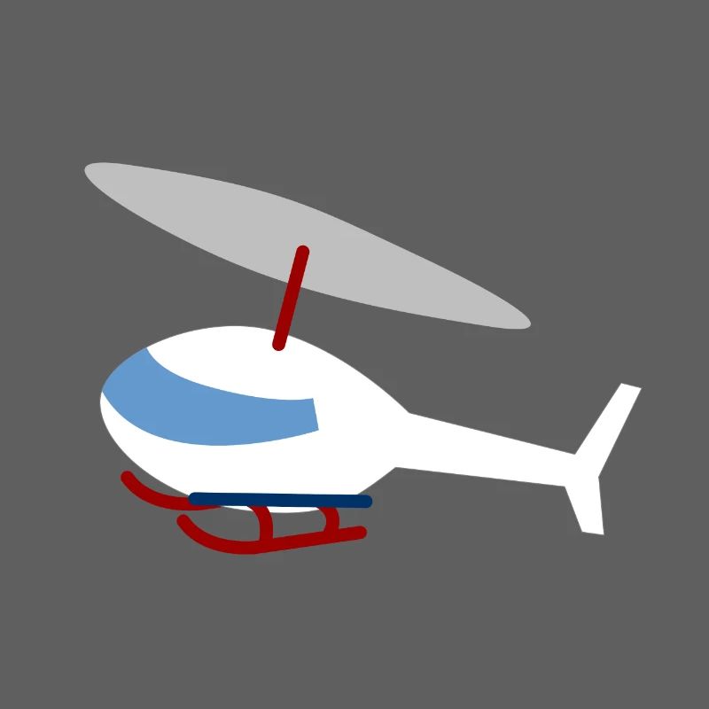 White Helicopter