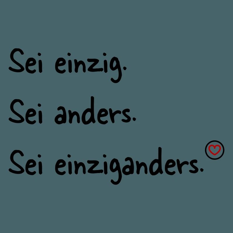 Sei einziganders