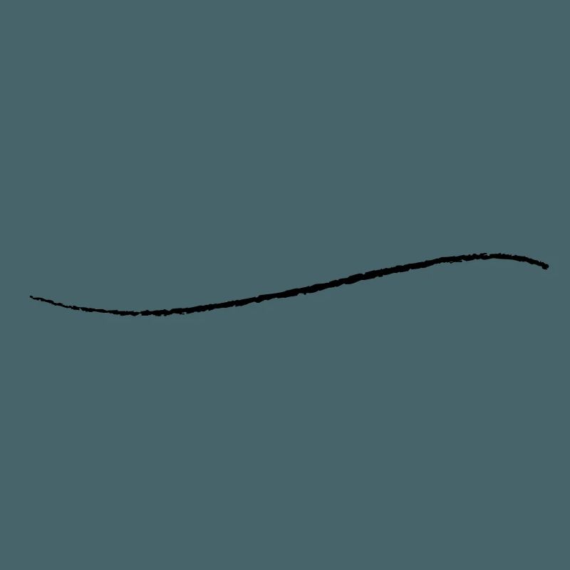 curved stroke modern creative underlined