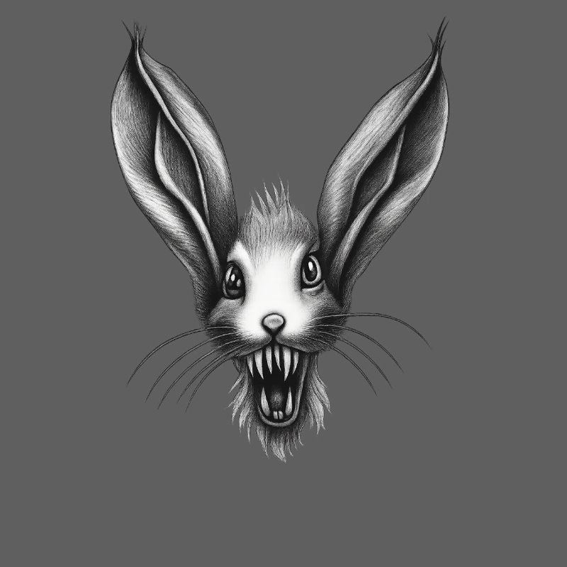 Predatory Surreal Rabbit