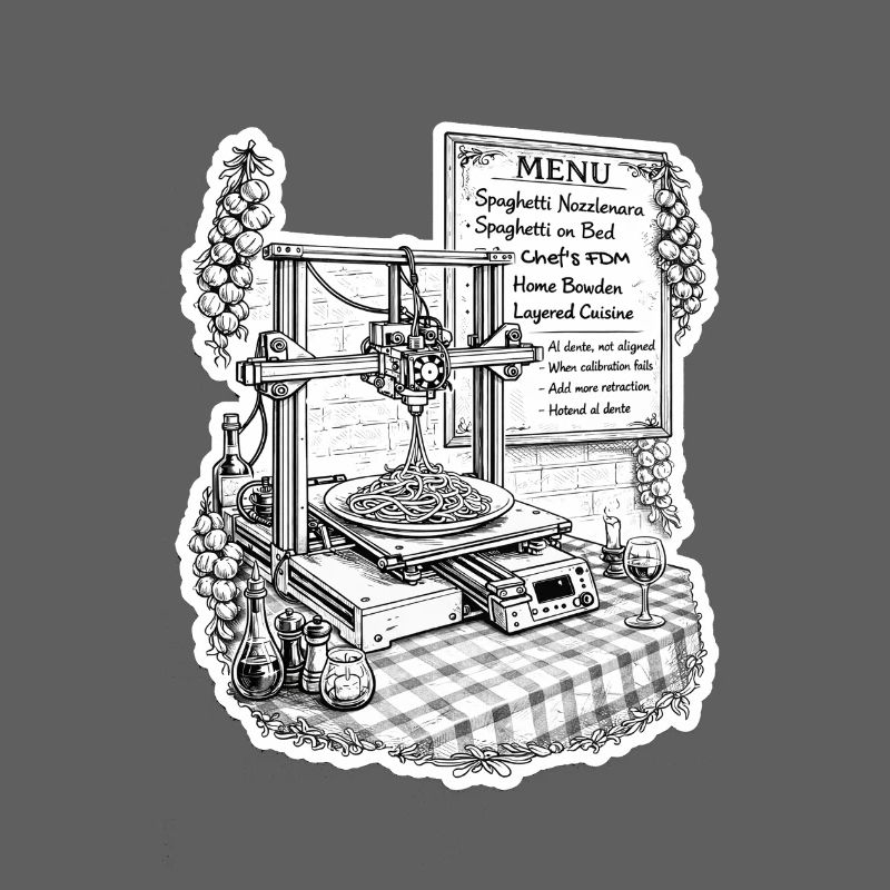 Spaghetti-3D-Drucker