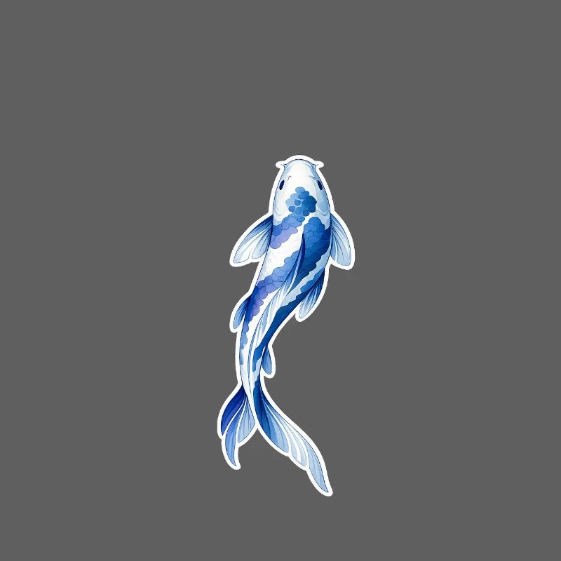 Koi . 5 . AI generated