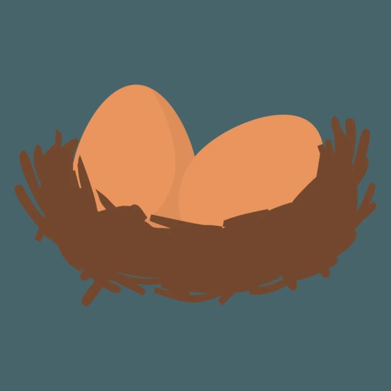 Eier Nest Egg Easter