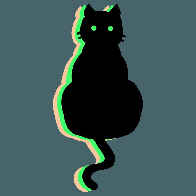Chat néon