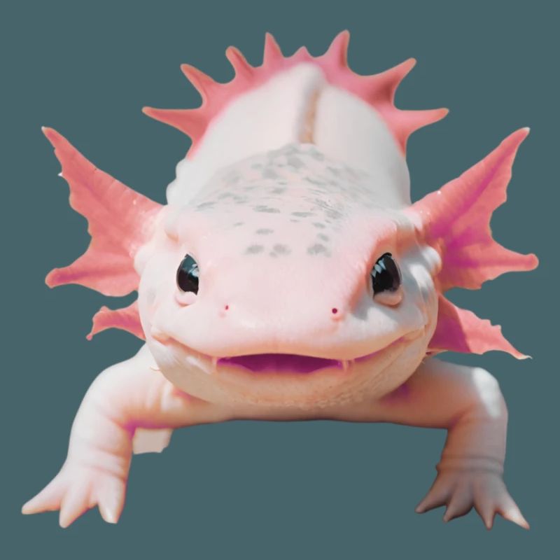 Glücklicher Axolotl