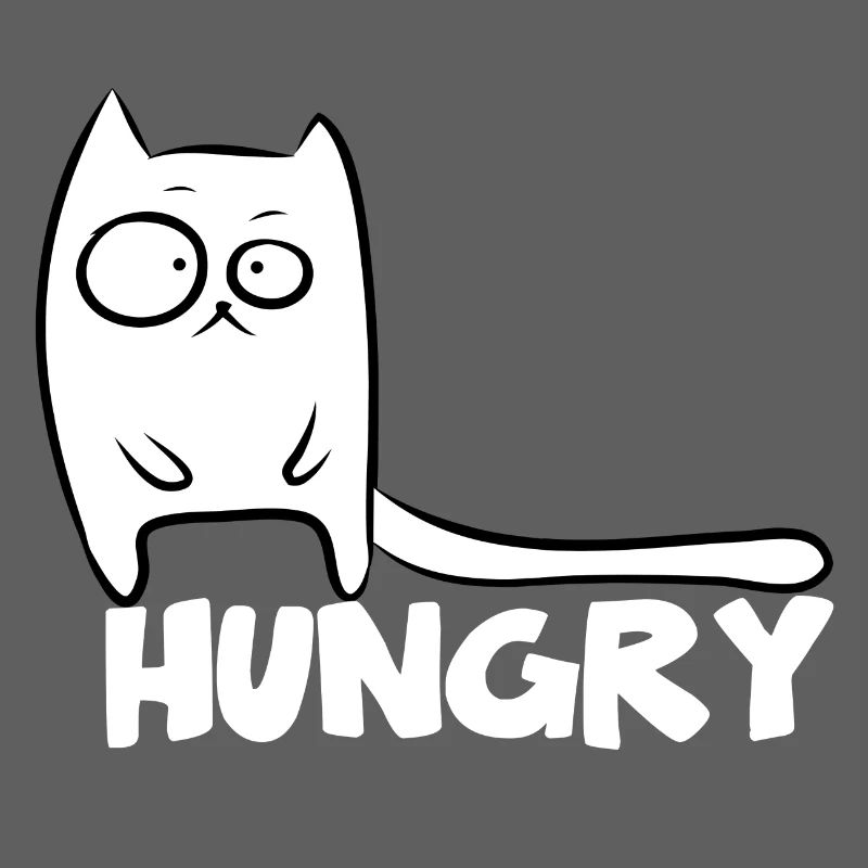 Chats affamés de chat drôle