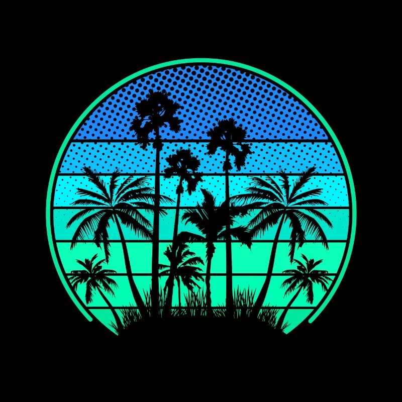 Palmen-Insel