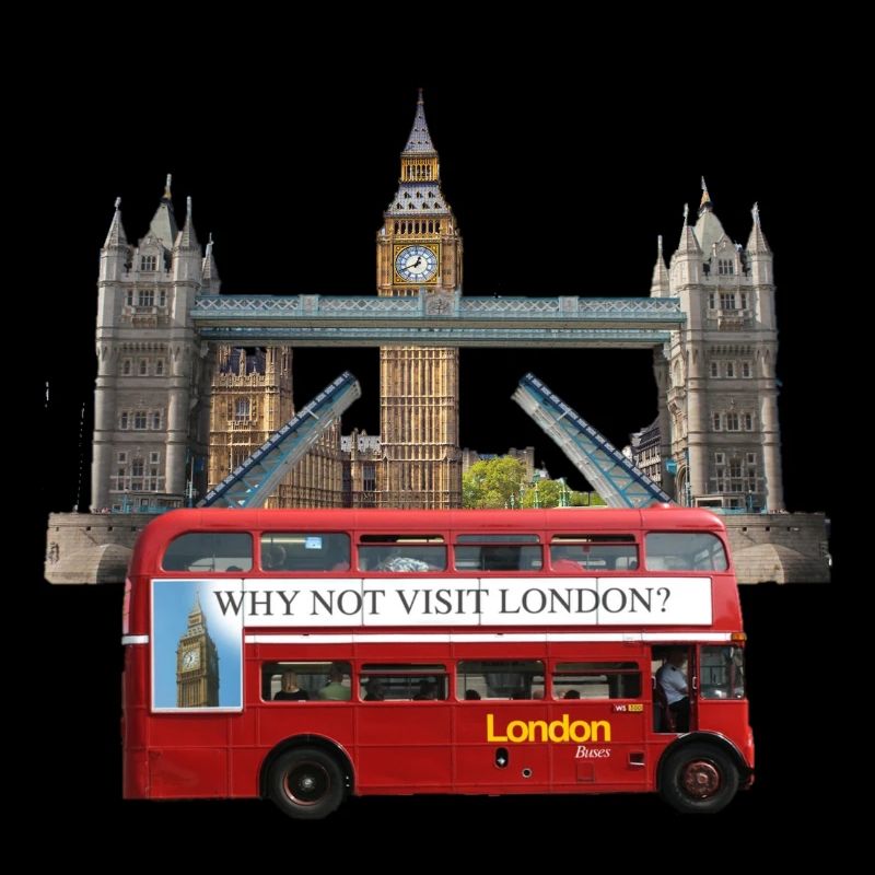 Collage de monuments de Londres