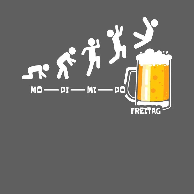 Bier Woche Freitag Wochenende Cooles Bier Geschenk