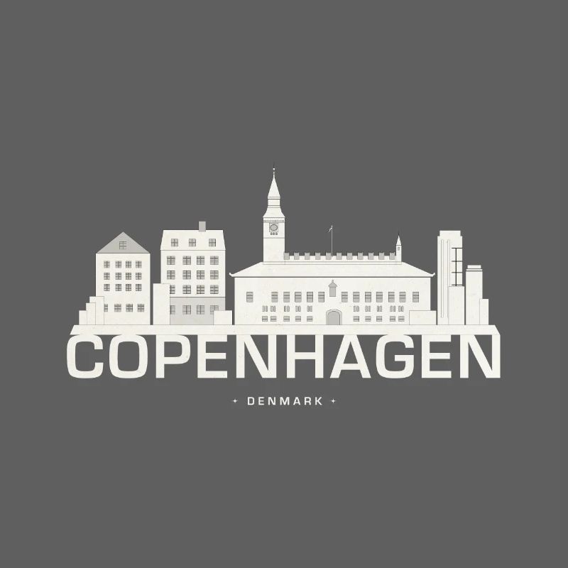 Skyline de Copenhague Copenhague