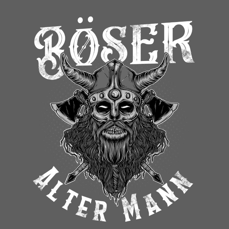 Böser Alter Mann Wikinger