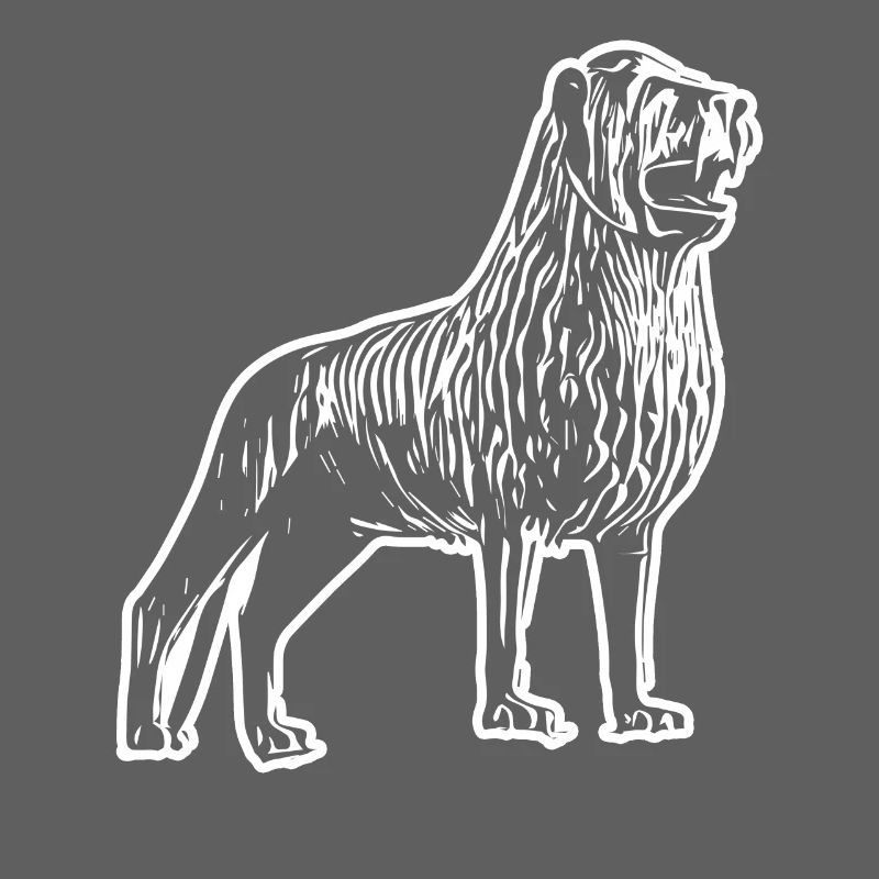 Lion Head Line Art Design