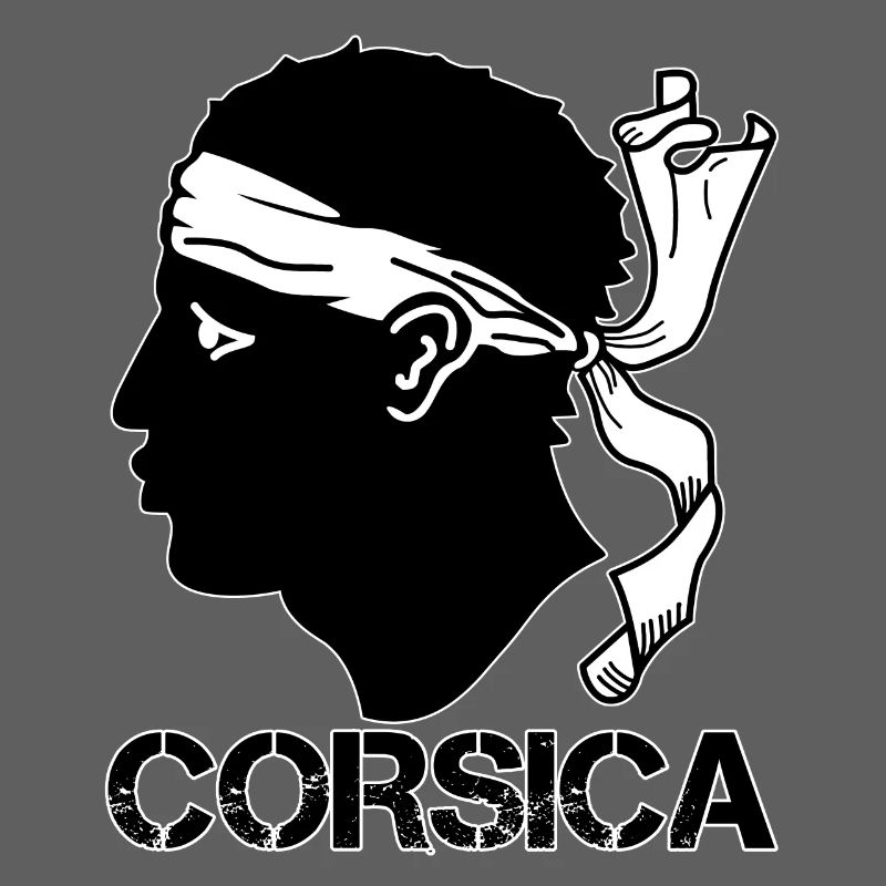 Corsica Drapeau Tête de Maure
