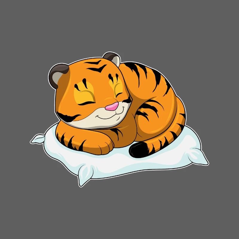 Tiger Sleeping Pillow