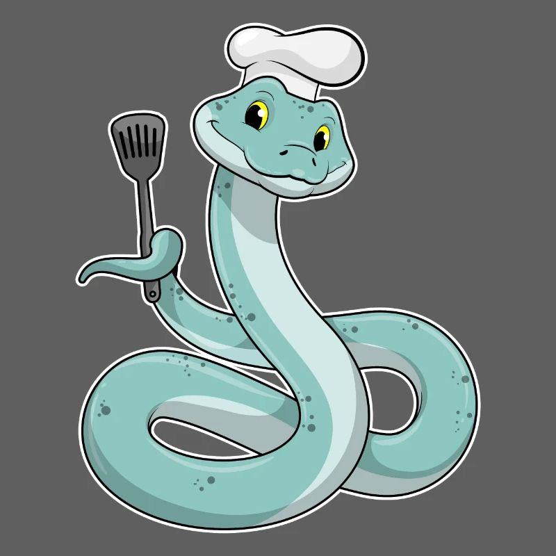 Cuisinière serpent Cuisine de la spatule,
