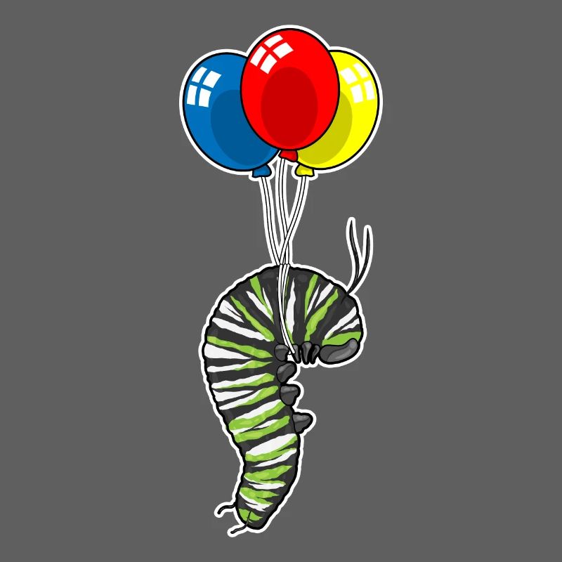 Raupe Luftballon