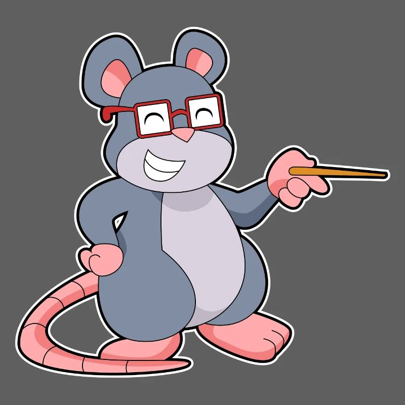Mouse Teacher Pointer School
