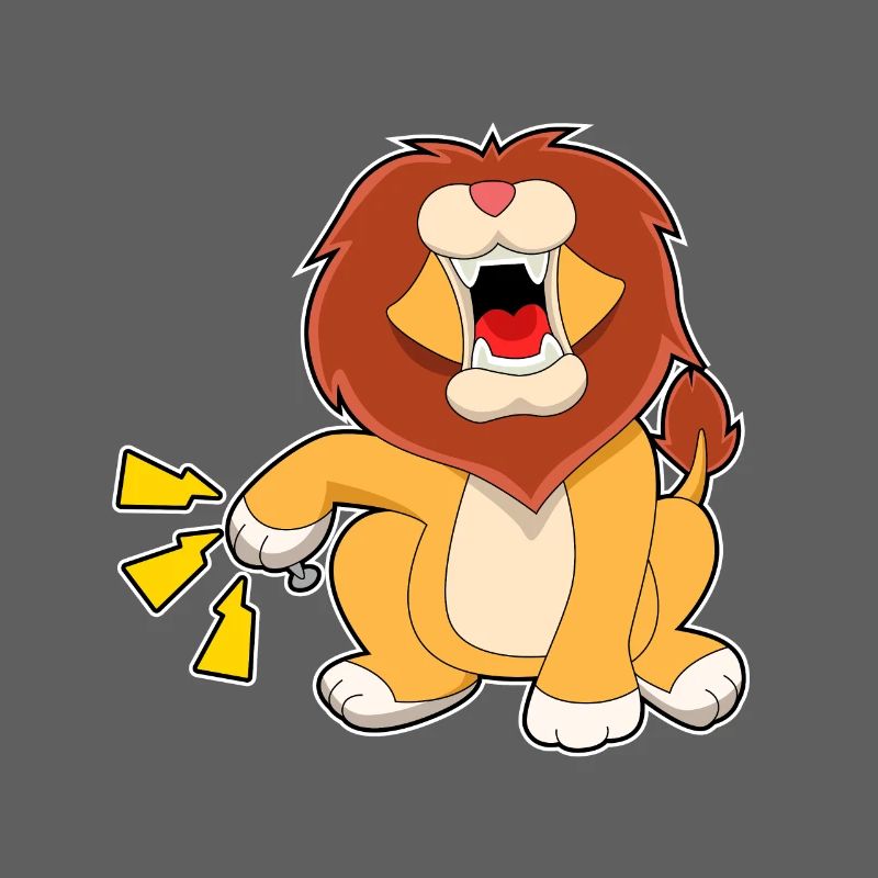 Ongle de douleur de Lion