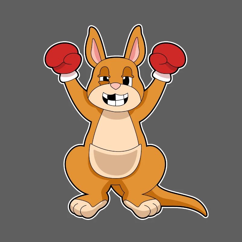 Kangaroo Boxer Boxer Gants de boxe