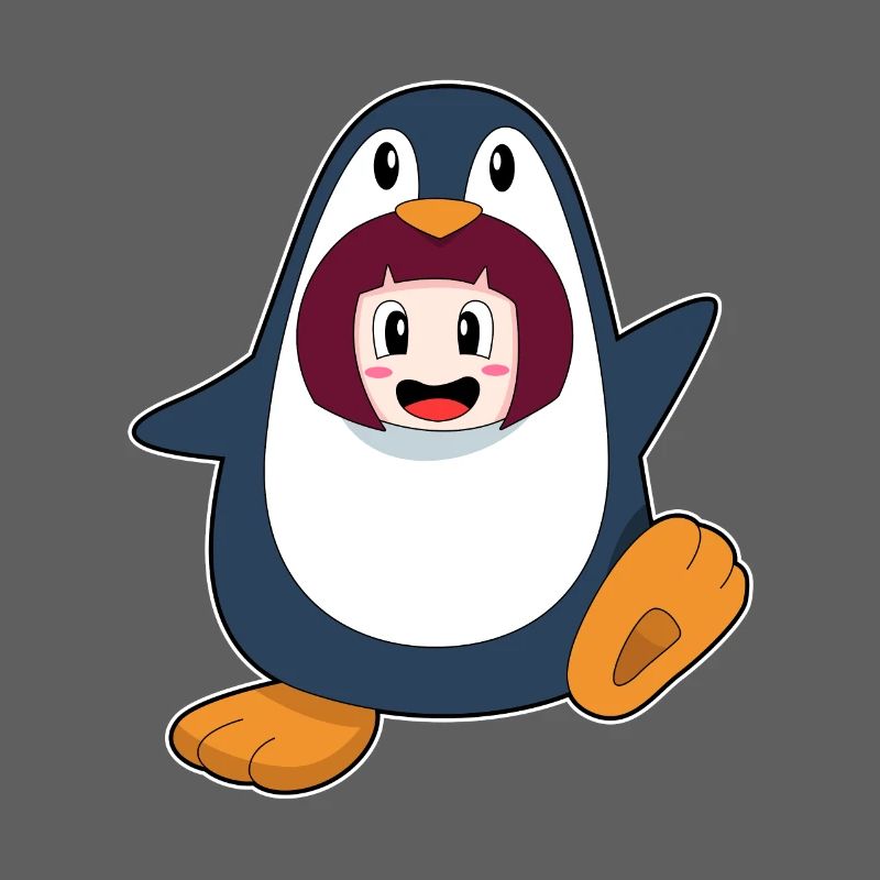 Pinguin Mädchen Kostüm