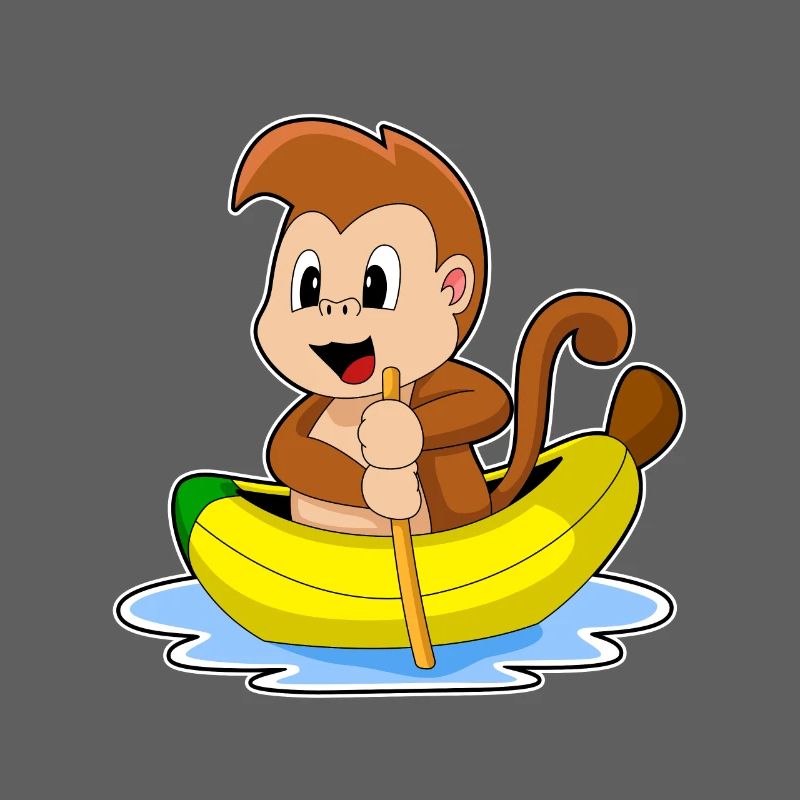 Petit bateau Singe