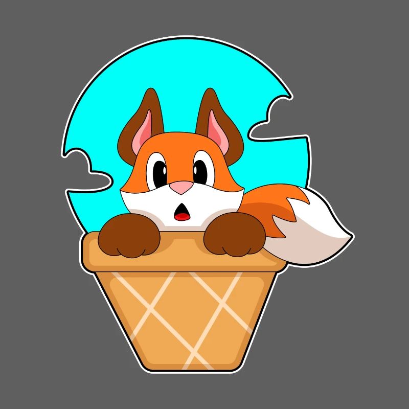 Fuchs Eiswaffel
