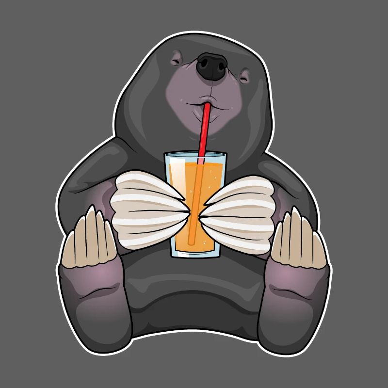 Mole Juice Straw
