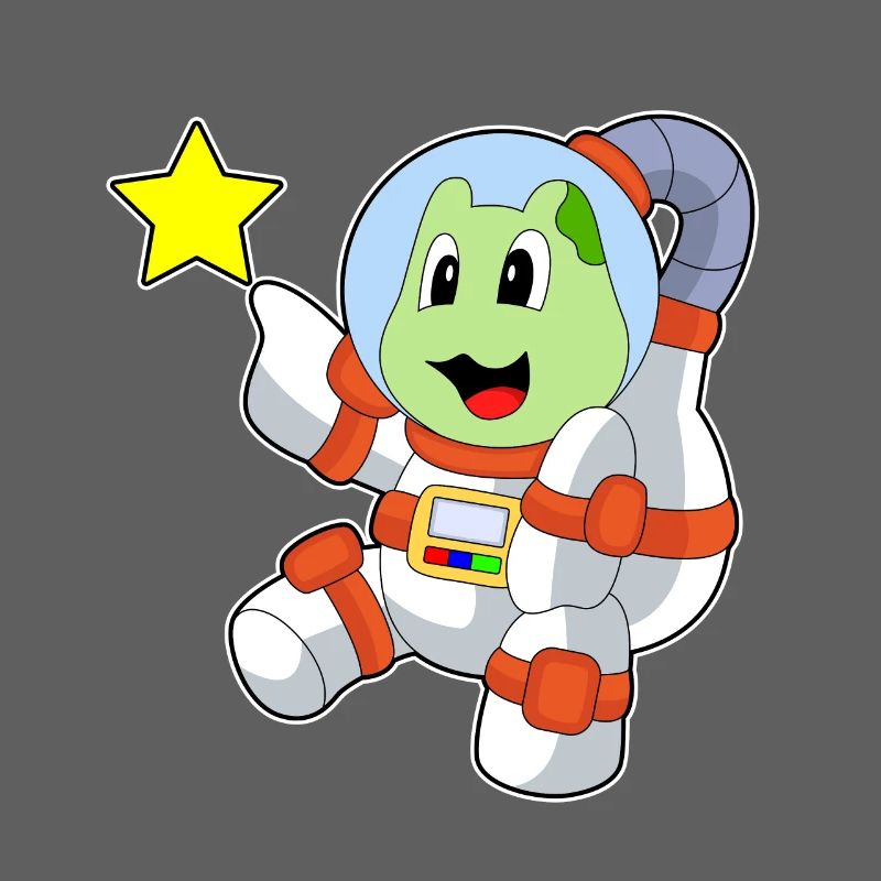 Espace Turtle Astronaut