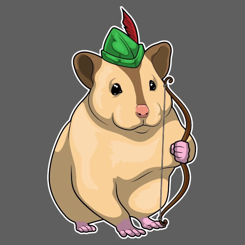 Hamster Bogenschütze Bogen