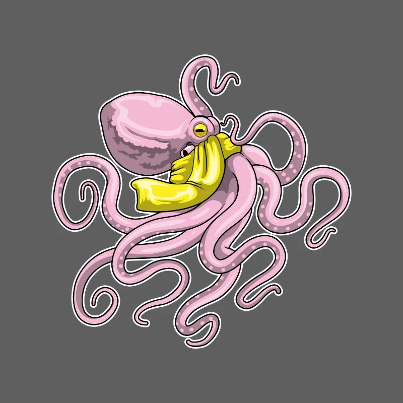 Krake Schal