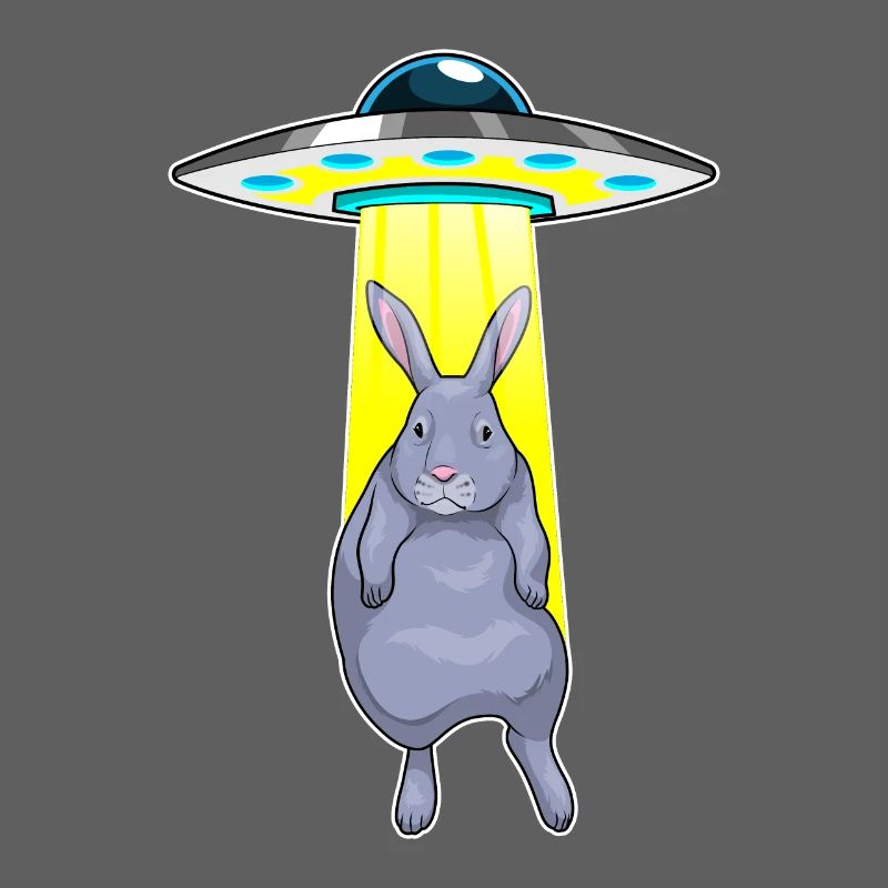 Lapin vaisseau spatial Espace