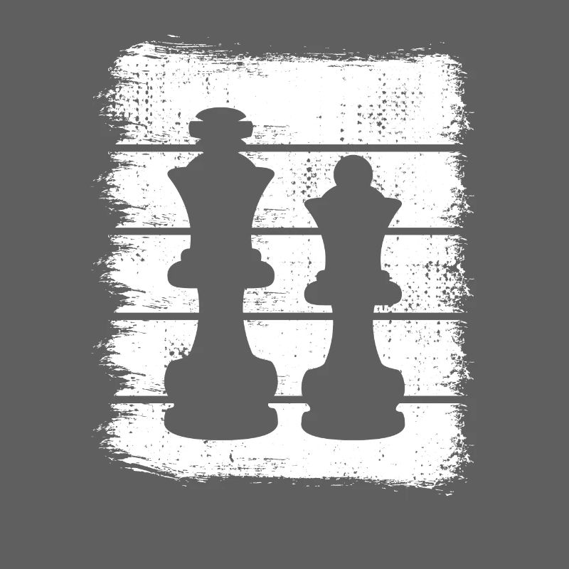 Chess pieces drawing