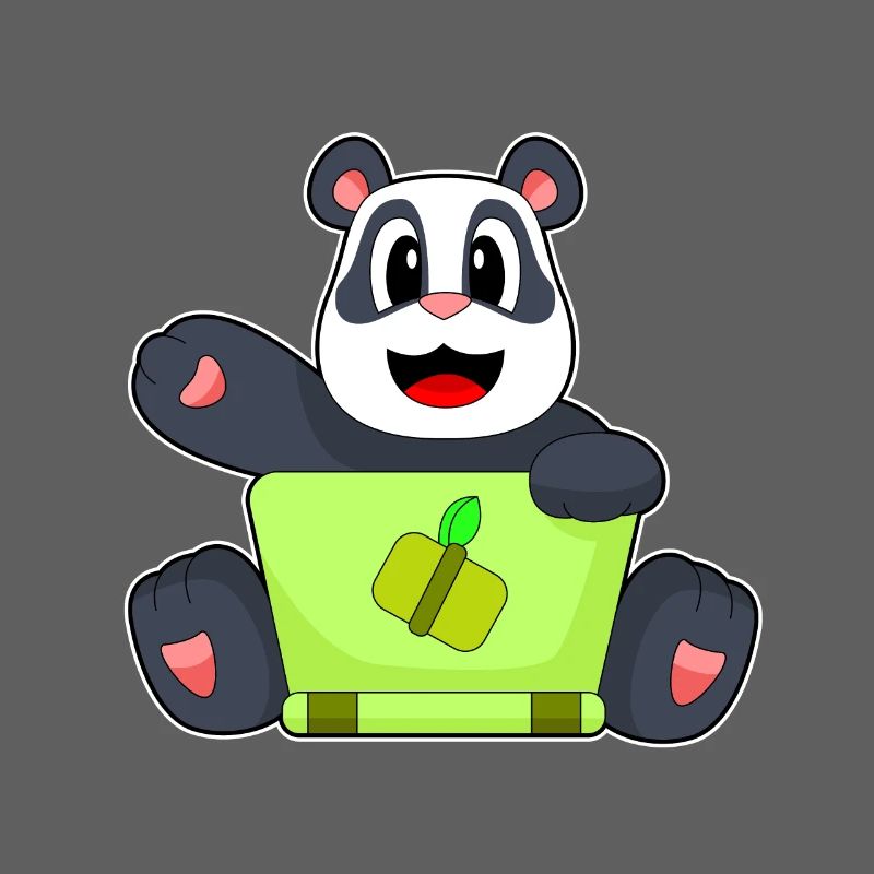 Panda Bamboo Ordinateur portable