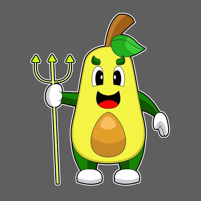 Avocat Halloween Devil