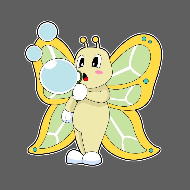 Butterfly Soap Bubbles