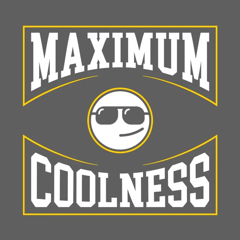 Coolitude maximale Design d’émoticône rétro
