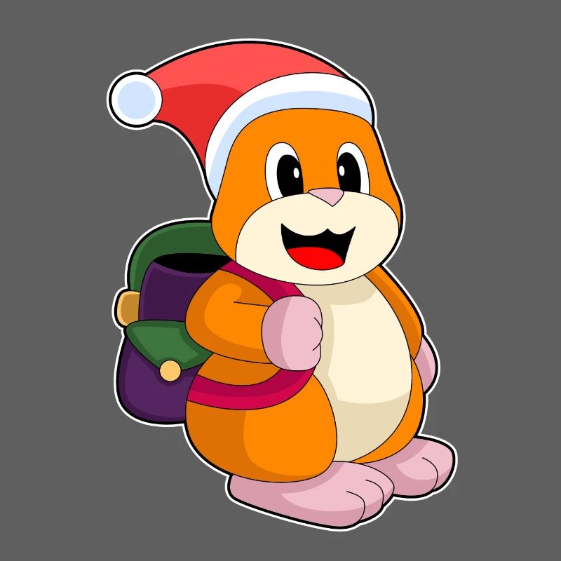 Élève de Noël hamster