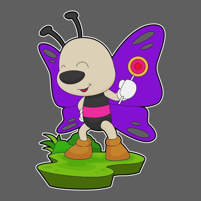 Sucette papillon