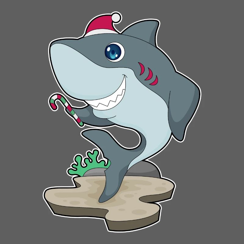Requin Canne de Noël