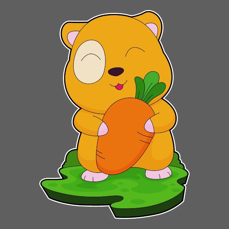 Hamster Karotte