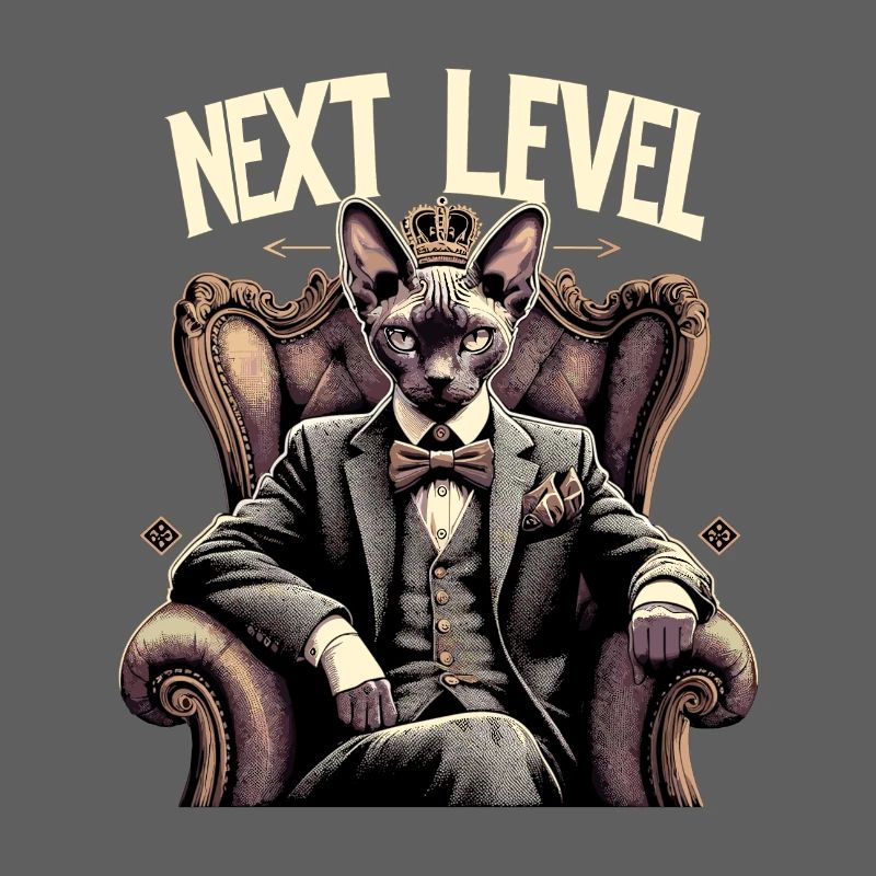 Cornish Rex Anzug Next Level Katze Geschenk